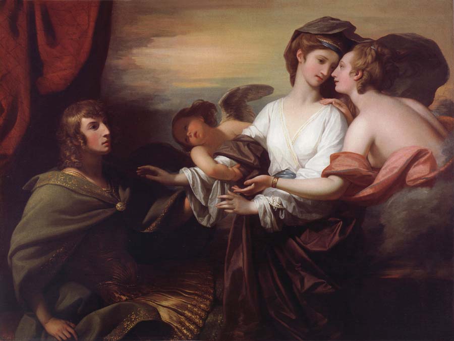 Benjamin West Helen Brought to Paris